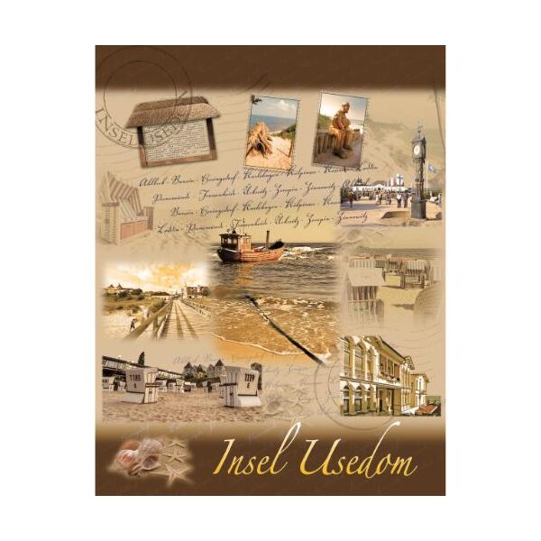 Insel Usedom Rucksack Tragetasche Beutel Ostseeinsel