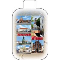 Wismar Schlüsselanhänger Leder 6 Motive...