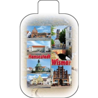 Wismar Schlüsselanhänger Leder 6 Motive...