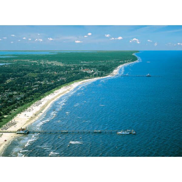 Insel Usedom Tischset Unterlage 44x32 cm 6 Bilder Ostseeinsel