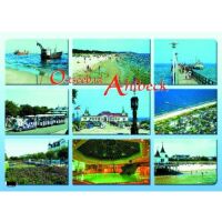 Ostseebad Ahlbeck Tischset Unterlage 44x32 cm 9 Bilder...