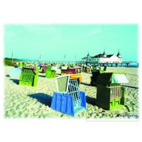 Ostseebad Ahlbeck Tischset Unterlage 44x32 cm 9 Bilder...
