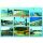 Ostseebad Ahlbeck Tischset Unterlage 44x32 cm 9 Bilder Usedom