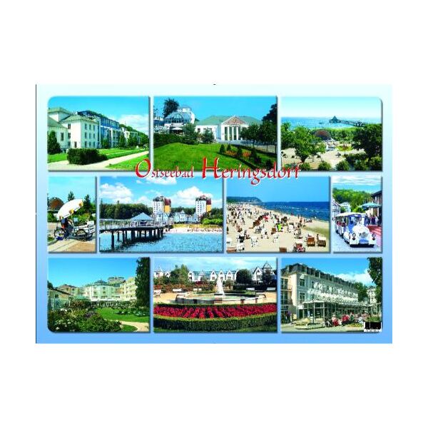 Heringsdorf Usedom Tischset Unterlage 44x32 cm 10 Motive Ostseeheilbad