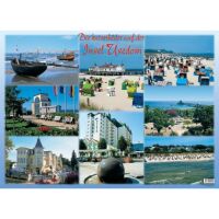 Insel Usedom Unterlage 44x32 cm SP195