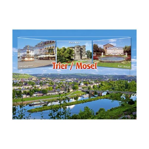 Trier Tischset Unterlage 44x32 cm Historisches Trier an der Mosel Fotomotive