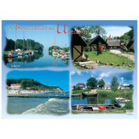 Insel Usedom Tischset Unterlage 44x32 cm Bernsteinbäder 4 Orte