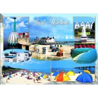 Insel Usedom Tischset Unterlage 44x32 cm Ostseeheilbad 7 Fotomotive Landkarte