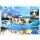 Insel Usedom Tischset Unterlage 44x32 cm Ostseeheilbad 7 Fotomotive Landkarte