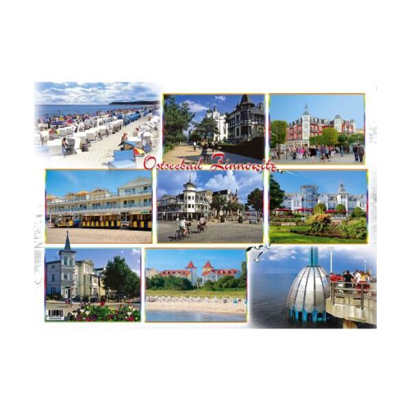 Zinnowitz Tischset Unterlage 44x32 cm Ostseebad Usedom