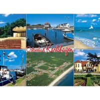 Karlshagen Tischset Unterlage 44x32 cm 6 Fotomotive Insel...