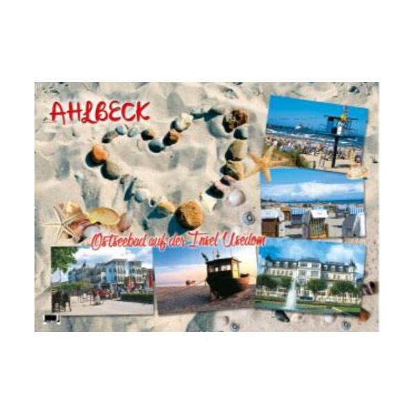Ostseebad Ahlbeck Tischset Unterlage 44x32 cm Insel Usedom