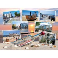 Ostseebad Ahlbeck Tischset Unterlage 44x32 cm...