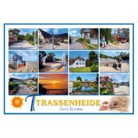 Trassenheide Tischset Unterlage 44x32 cm Usedom Ostsee