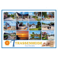Trassenheide Tischset Unterlage 44x32 cm Usedom Ostsee