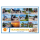 Trassenheide Tischset Unterlage 44x32 cm Usedom Ostsee