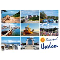Insel Usedom Tischset Unterlage 44x32 cm  Sonneninsel...
