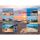 Insel Usedom Tischset Unterlage 44x32 cm 9 Bilder Landkarte Ostseeinsel