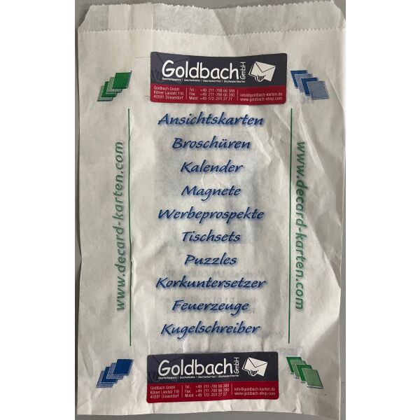 Beigabetüten Umverpackungstüten für Postkarten Grußkarten Geschenkartikel aus Papier