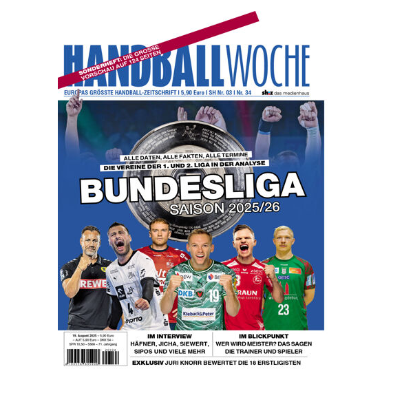 Handballwoche SH Sonderheft - aktuelle Ausgabe