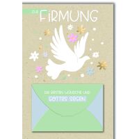 Firmung Geldgeschenkkarte Grußkarte mit Umschlag...