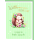 Geburt Baby Glückwunschkarte mit Umschlag Igelmama mit Baby Willkommen kleines Baby beste Wünsche