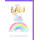 Geburt Baby Glückwunschkarte mit Umschlag Babyelefant auf Regenbogen Hallo Baby