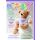 Geburt Baby Glückwunschkarte mit Umschlag Teddy auf Windelstapel Windelwechsel Wiegenlieder grösste Glück
