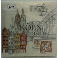 Stadt Köln Servietten - 33x33 cm - 3-lagig - 20...