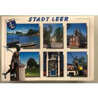 Leer Ostfriesland Ansichtskarte Postkarte Weltpostkarte...
