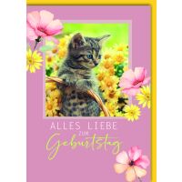Geburtstag Glückwunschkarte mit Umschlag...