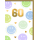 60. Geburtstag Glückwunschkarte mit Umschlag Pastellsmileys goldene Zahl Happy Birthday