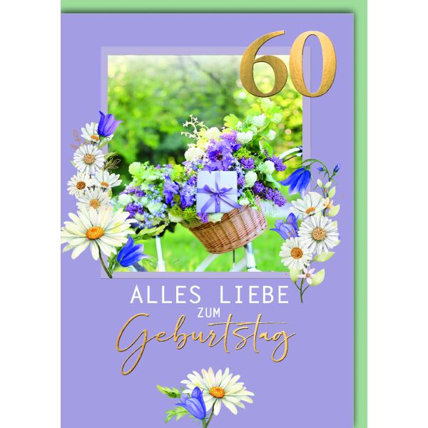 Glckwnsche 60 Geburtstag Blumen