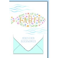 Taufe Geldgeschenkkarte Glückwunschkarte mit...