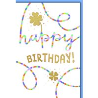 Geburtstag Glückwunschkarte mit Umschlag...