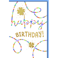 Geburtstag Glückwunschkarte mit Umschlag...