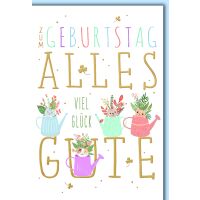 Geburtstag Glückwunschkarte mit Umschlag...