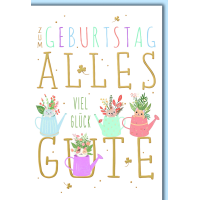 Geburtstag Glückwunschkarte mit Umschlag...