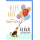 Geburtstag Glückwunschkarte mit Umschlag Hund mit Luftballons Glück und viel Freude