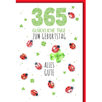 Geburtstag Glückwunschkarte mit Umschlag...