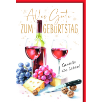 Geburtstag Glückwunschkarte mit Umschlag 2...