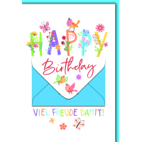 Geburtstag Geldgeschenkkarte Happy Birthday...