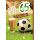 65. Geburtstag Glückwunschkarte mit Umschlag Bierglas Fussball Alle guten Wünsche
