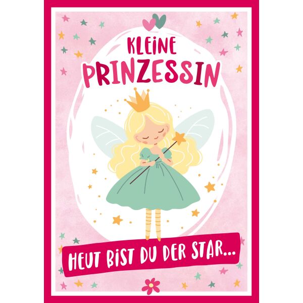 Geburtstag Musikkarte Soundkarte A5 Kleine Prinzessin, Song Du kleine Prinzessin