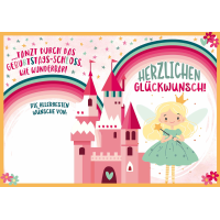 Geburtstag Musikkarte Soundkarte A5 Kleine Prinzessin,...