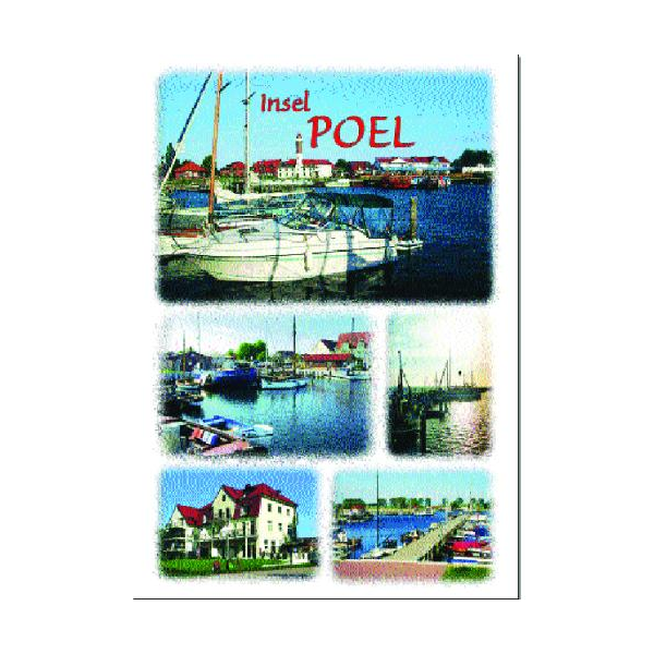 Insel Poel Postkarte Ansichtskarte 5 Fotos Ostseebad