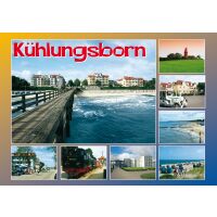 Kühlungsborn Postkarte Ansichtskarte 8 Fotos Ostseebad