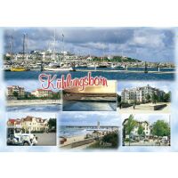 Kühlungsborn Postkarte Ansichtskarte 6 kleine Fotos...