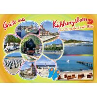 Kühlungsborn Postkarte Ansichtskarte Blume Bilder...