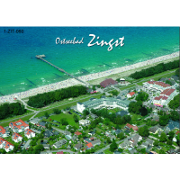 Zingst Postkarte Ansichtskarte Luftaufnahme Strand Ostseebad